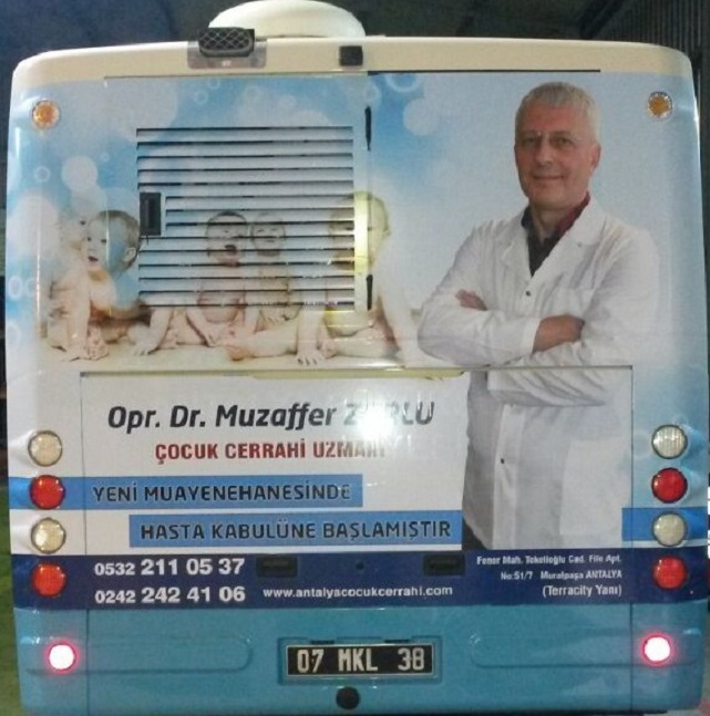 Otobüs İlanı- Çocuk Cerrahi