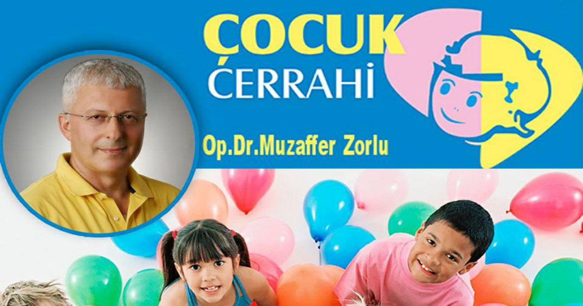 &Ccedil;ocuk cerrahisi tanıtım afişi.