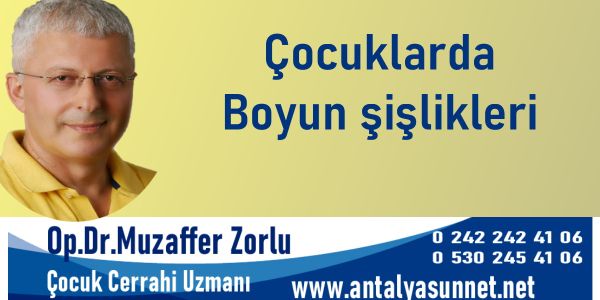 &Ccedil;ocuklarda Boyun Kitleleri (Şişkinlikleri)